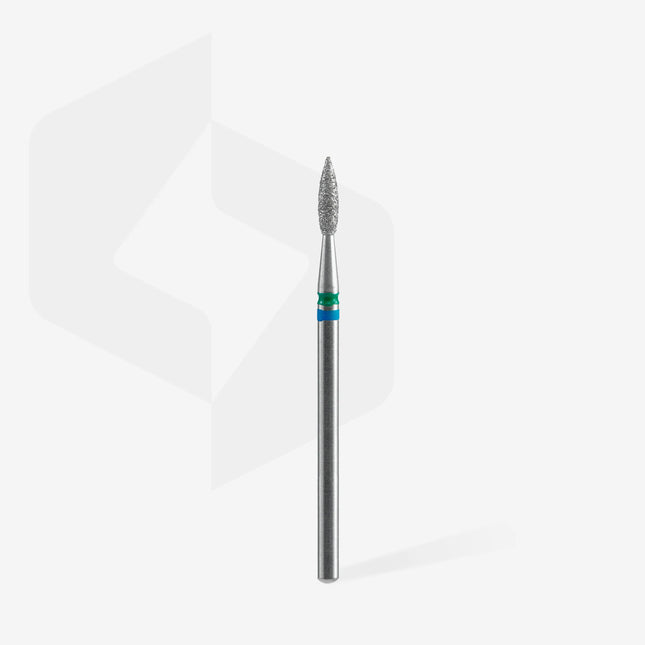 Kappershandel Staleks Frees Duo Pointed Flame Expert (dm 2,1mm) Blue/Green