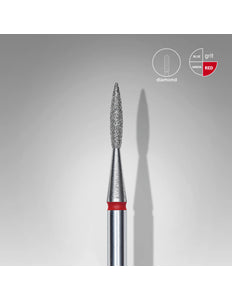 Kappershandel Staleks Frees Pointed Flame Expert (dm 1,6mm/Long 8mm) Red
