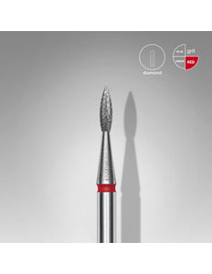 Kappershandel Staleks Frees Pointed Flame Expert (dm 1,8mm/Long 8mm) Red