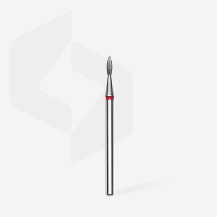Kappershandel Staleks Frees Pointed Flame Expert (dm 1,8mm/Long 8mm) Red