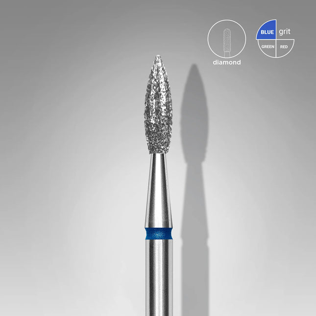 Kappershandel Staleks Frees Pointed Flame Expert (dm 2,3mm/Long 8mm) Blue
