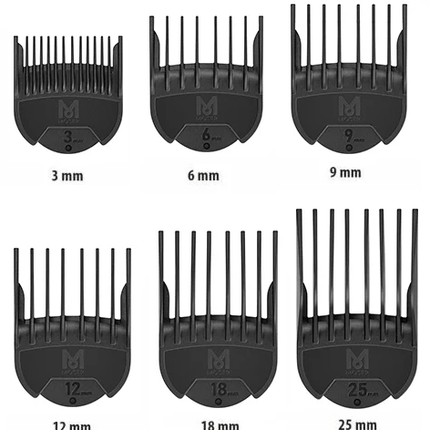 Moser Opzetkammen Plastic Schuifsysteem (Diverse Maten)