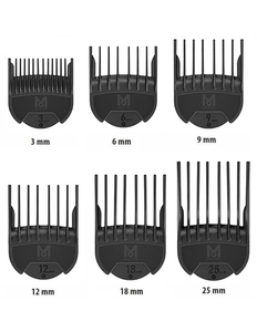 Moser Opzetkammen Plastic Schuifsysteem (Diverse Maten)