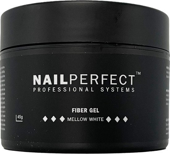 Nailperfect NailPerfect Fiber Gel Mellow White