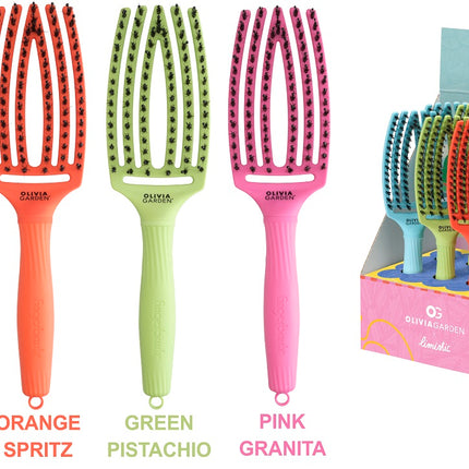 Olivia Garden Fingerbrush Borstel Medium