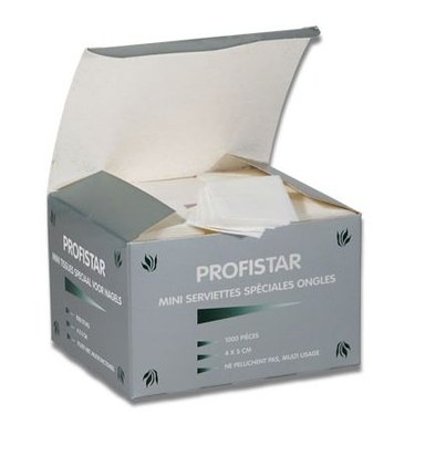 Profistar Nagellak Remover Doekjes Pluisvrij (4cmx5cm - 1000 stuks)