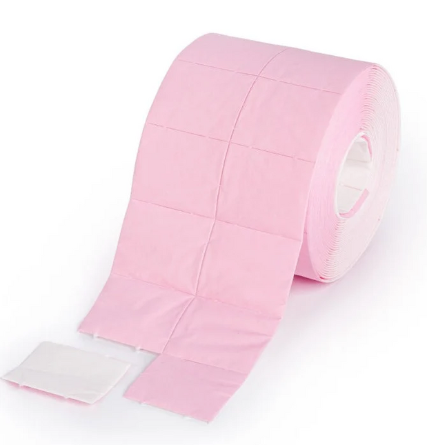 No Label Celstof Deppers 5x4cm 500 stuks Roze/Wit