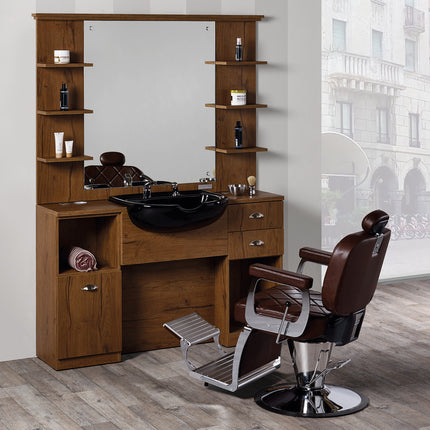 Salon Ambience Kaptafel Triomphe Vintage Barber