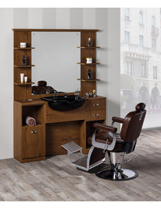 Salon Ambience Kaptafel Triomphe Vintage Barber