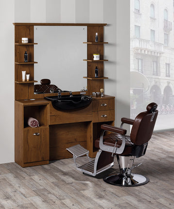 Salon Ambience Kaptafel Triomphe Vintage Barber