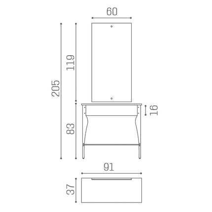 Salon Ambience Salon Ambience Kaptafel Secret