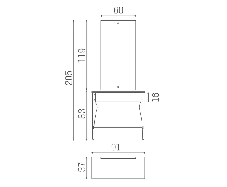 Salon Ambience Salon Ambience Kaptafel Secret