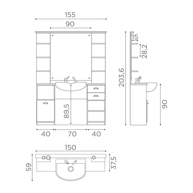 Salon Ambience Salon Ambience Kaptafel Triomphe Vintage Barber