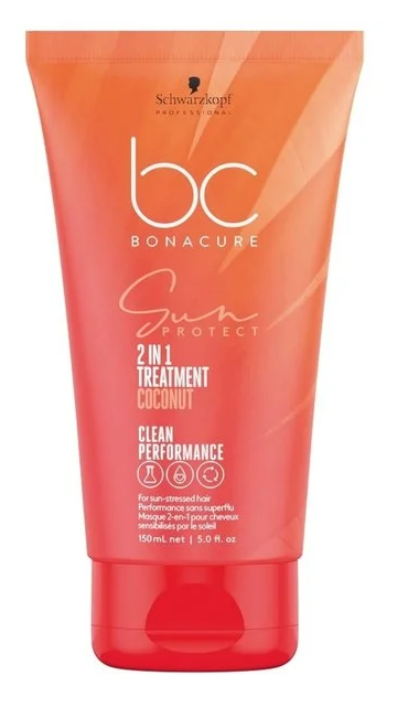 Schwarzkopf BC Sun Protect 2 in 1 Treatment Coconut (150ml)
