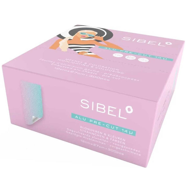 Sibel Aluminium Folie  Voorgesneden Retro Zomer (300 Stuks)