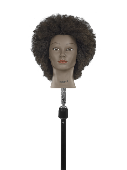 Sibel Oefenhoofd Amara 25-30cm 100% Echt Haar