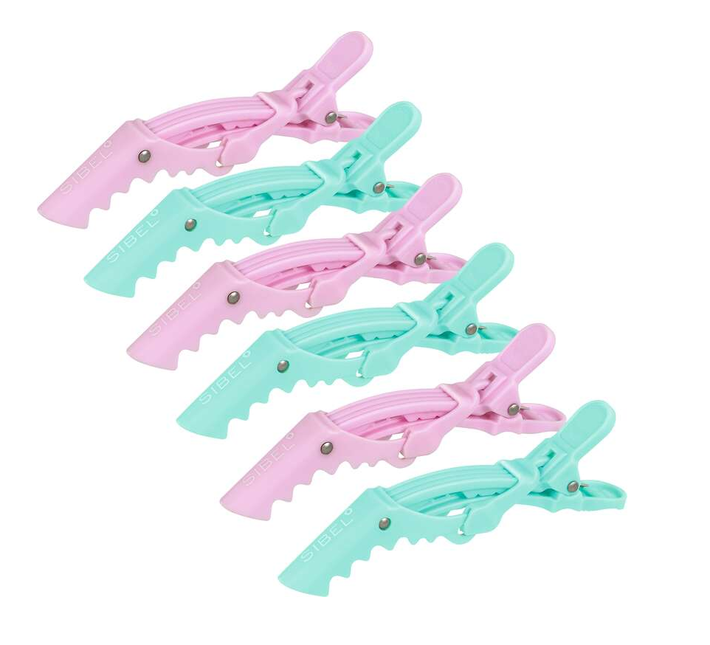 Sibel Verdeelklemmen Gator Clips Retro Zomer (6 Stuks)