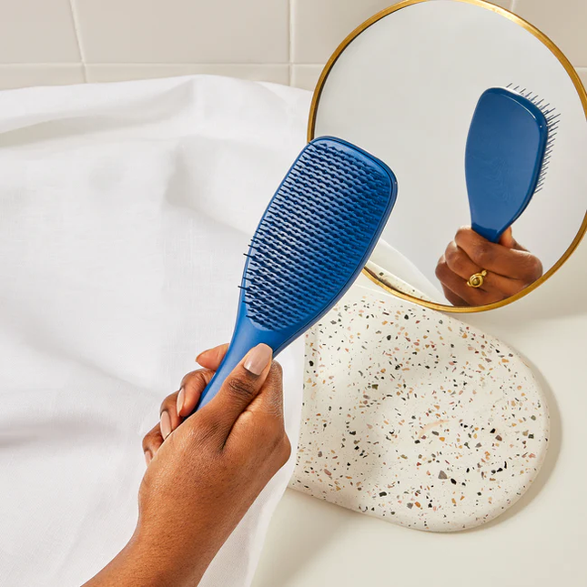 Tangle Teezer Ultimate Detangler Naturally Curly 3C-4C Galactic Blue Ontwarborstel