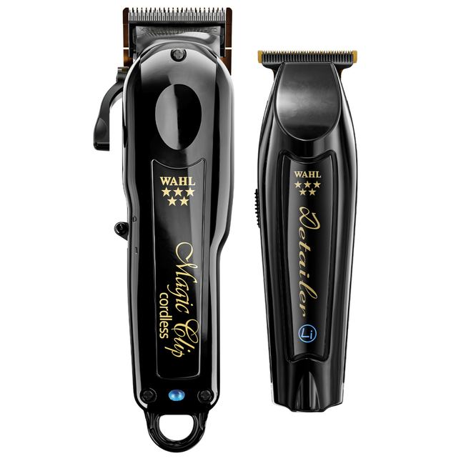 Wahl Wahl Cordless Barber Combo Black Magic Clip Tondeuse + Detailer Trimmer