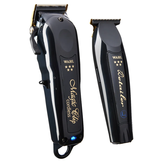 Wahl Wahl Cordless Barber Combo Black Magic Clip Tondeuse + Detailer Trimmer