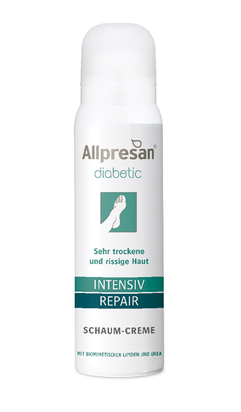 Allpresan Diabetic Schuim Creme Intensive + Repair MET Urea (125ml)