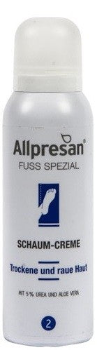 Allpresan Schuim Creme Droge en Ruwe Voethuid (2) 5% Ureum