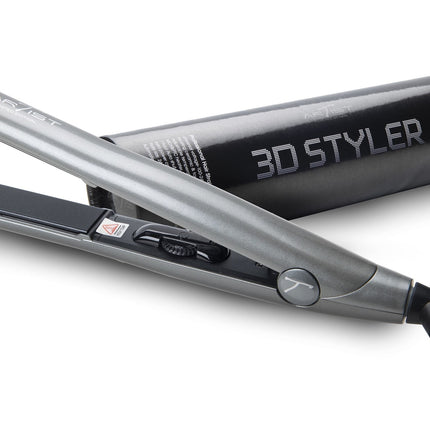 Artist Stijltang 3D Styler Met Trillende Platen Metallic Grijs