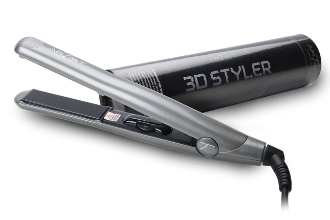 Artist Stijltang 3D Styler Met Trillende Platen Metallic Grijs