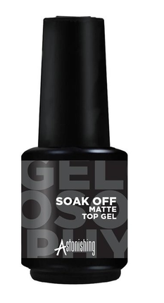 Astonishing Gelosophy Soak Off Matte Top Gel (zonder plaklaag)