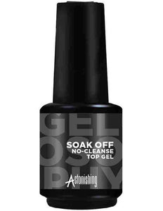 Astonishing Gelosophy Soak Off No-Cleanse Top Gel (zonder plaklaag)