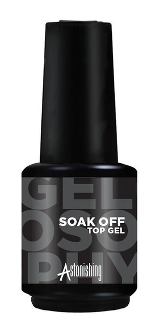Astonishing Gelosophy Soak Off Top Gel (met plaklaag) TPO-vrij