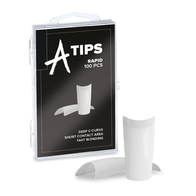 Astonishing Nageltips Rapid Deep C-Curve (100 Stuks)