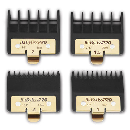 BaByliss PRO BaByliss PRO 4Artists Trimmer SkeletonFX Premium Opzetkammen Set (4 Stuks)