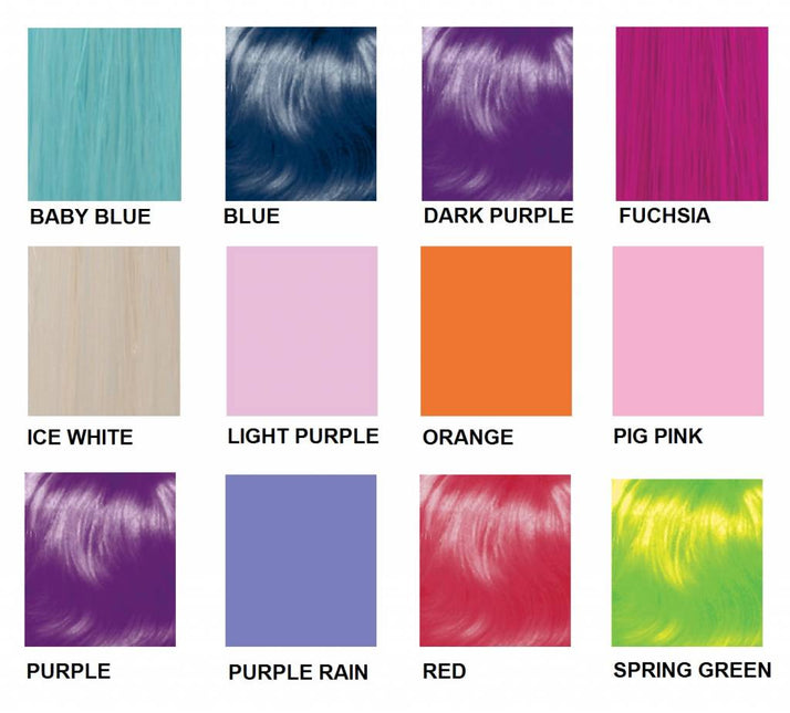 Balmain Fill-in Extensions Straight Fiber Fantasy Colors 45cm