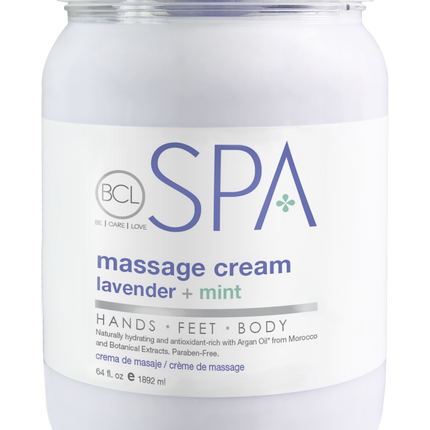 BCL SPA Lavender + Mint Massage Cream