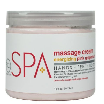 BCL SPA Pink Grapefruit Energizing Massage Cream (473ml)