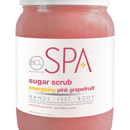 BCL SPA Pink Grapefruit Energizing Sugar Scrub