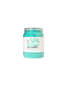 BCL SPA Tingling Mint + CBD Dead Sea Salt Soak