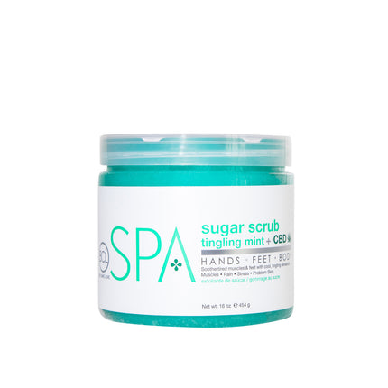 BCL SPA Tingling Mint + CBD Sugar Scrub