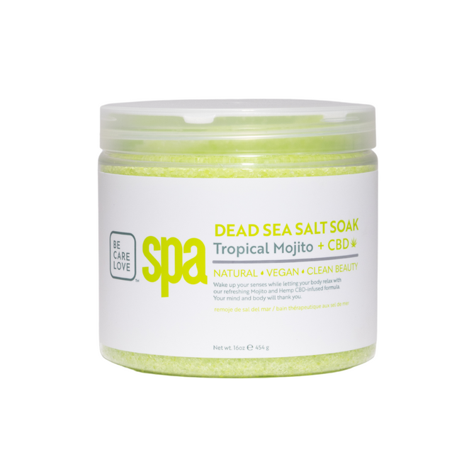 BCL SPA Tropical Mojito + CBD Dead Sea Salt Soak