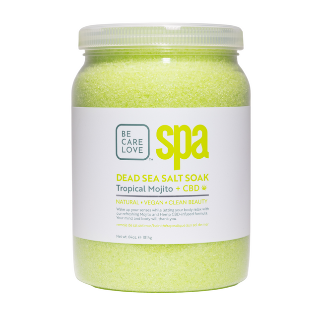 BCL SPA Tropical Mojito + CBD Dead Sea Salt Soak