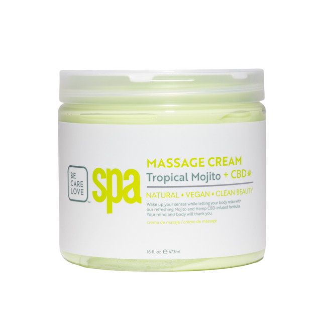BCL SPA Tropical Mojito + CBD Massage Cream