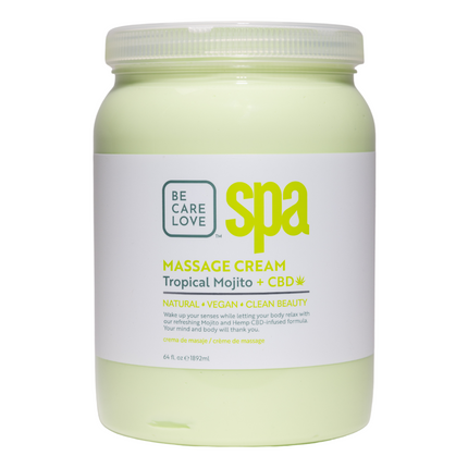 BCL SPA Tropical Mojito + CBD Massage Cream