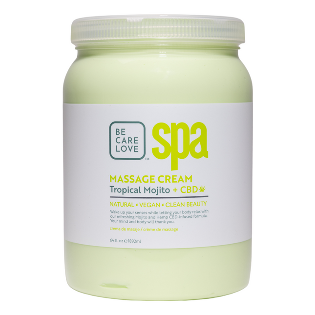 BCL SPA Tropical Mojito + CBD Massage Cream