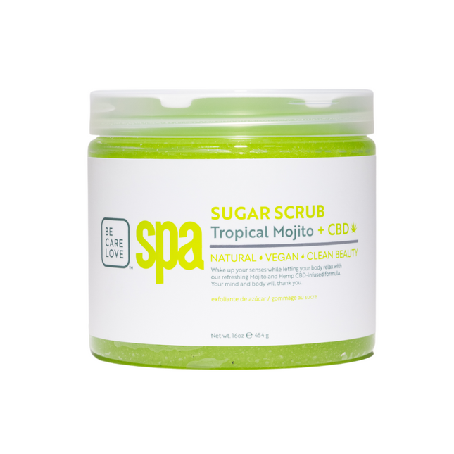 BCL SPA Tropical Mojito + CBD Sugar Scrub