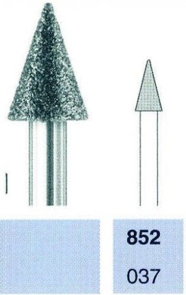 Busch Frees 852-037 Diamant Medium / 3 Hoek 85.000