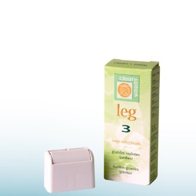 Clean And Easy Leg Roller Heads Large 3st