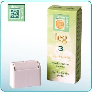 Clean And Easy Leg Roller Heads Large 3st