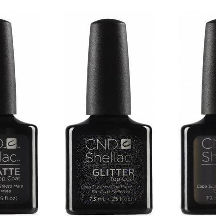 CND SHELLAC Base & Top Coats