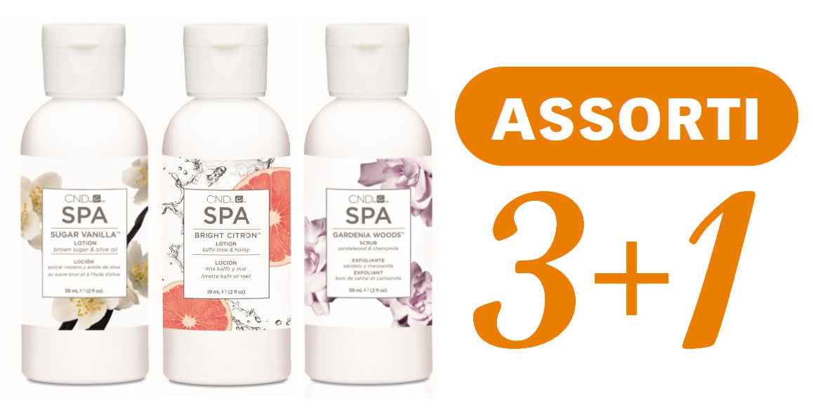 CND Spa Lotion (59ml) Assorti 3+1 GRATIS